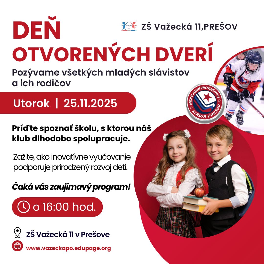 Deň školy ZŠ Važecká Prešov - po novom!