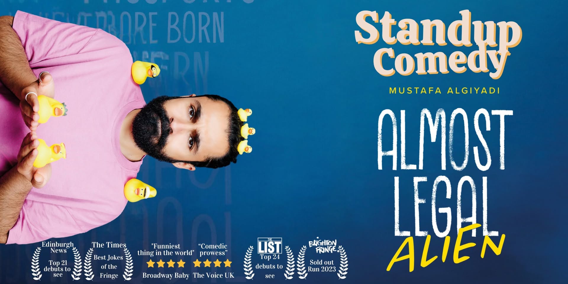 English Standup Comedy • Almost Legal Alien • Malta