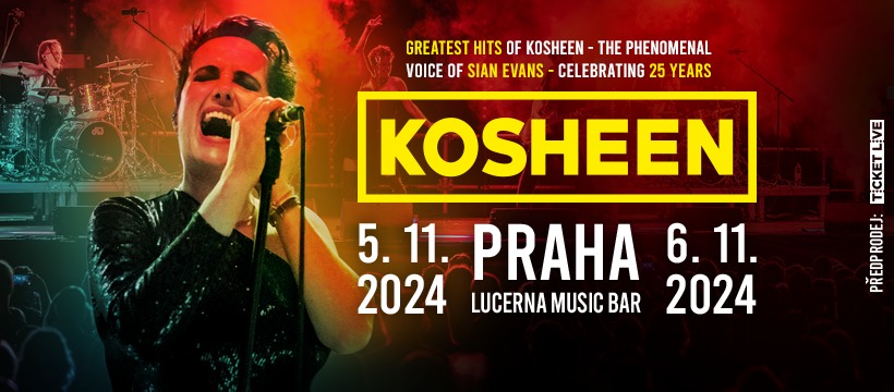 Kosheen vystoupí na dvou speciálních koncertech v Lucerna Music Baru 5.11. a 6.11.
