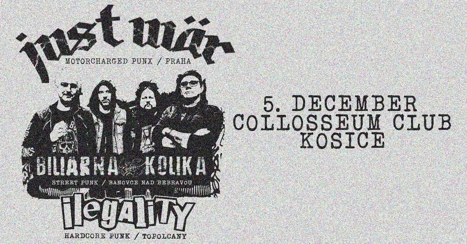 JUST WÄR [CZ] / ILEGALITY [SK] / BILIARNA KOLIKA [SK] // 777