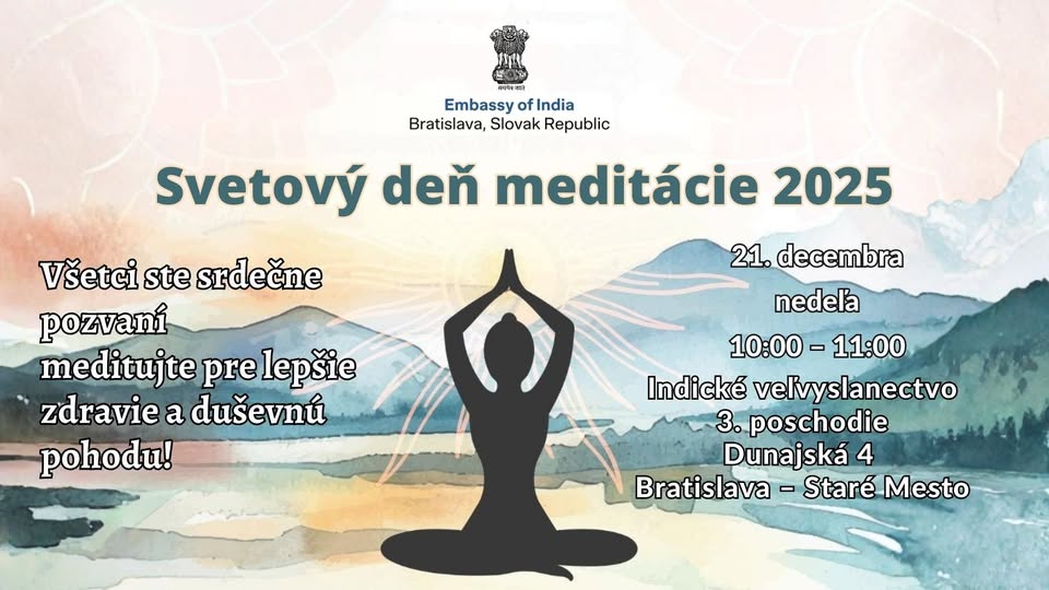 Svetový deň meditácie 2025