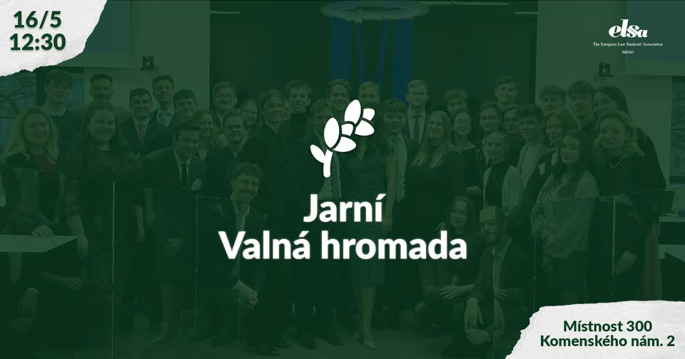 Jarní Valná hromada ELSA Brno