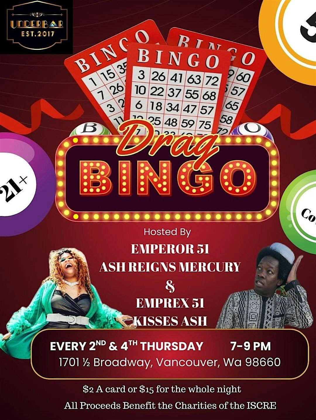 DRAG BINGO AT UNDERBAR