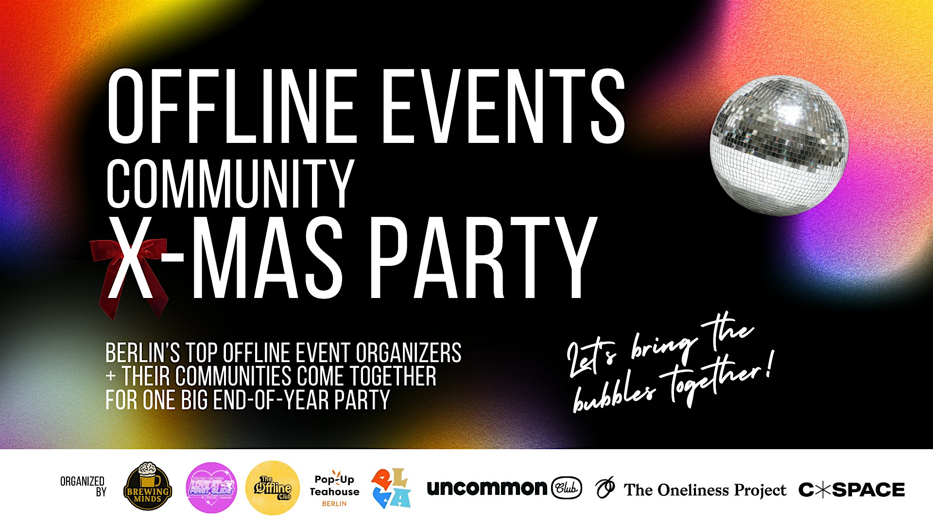 Berlin’s Offline Events Community X-Mas Party