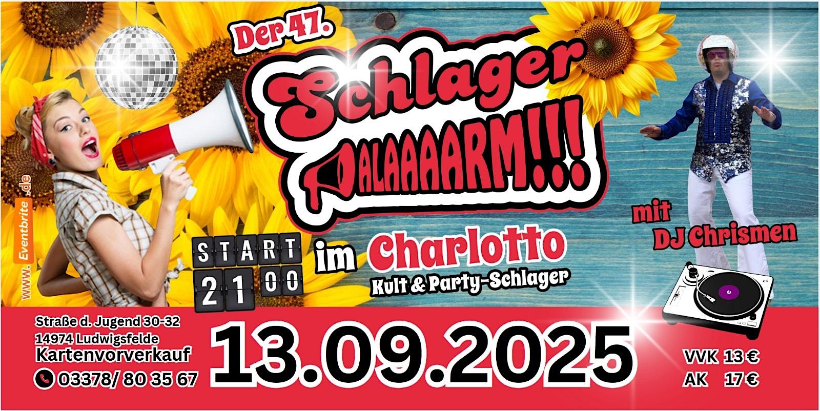 SCHLAGERALARM!