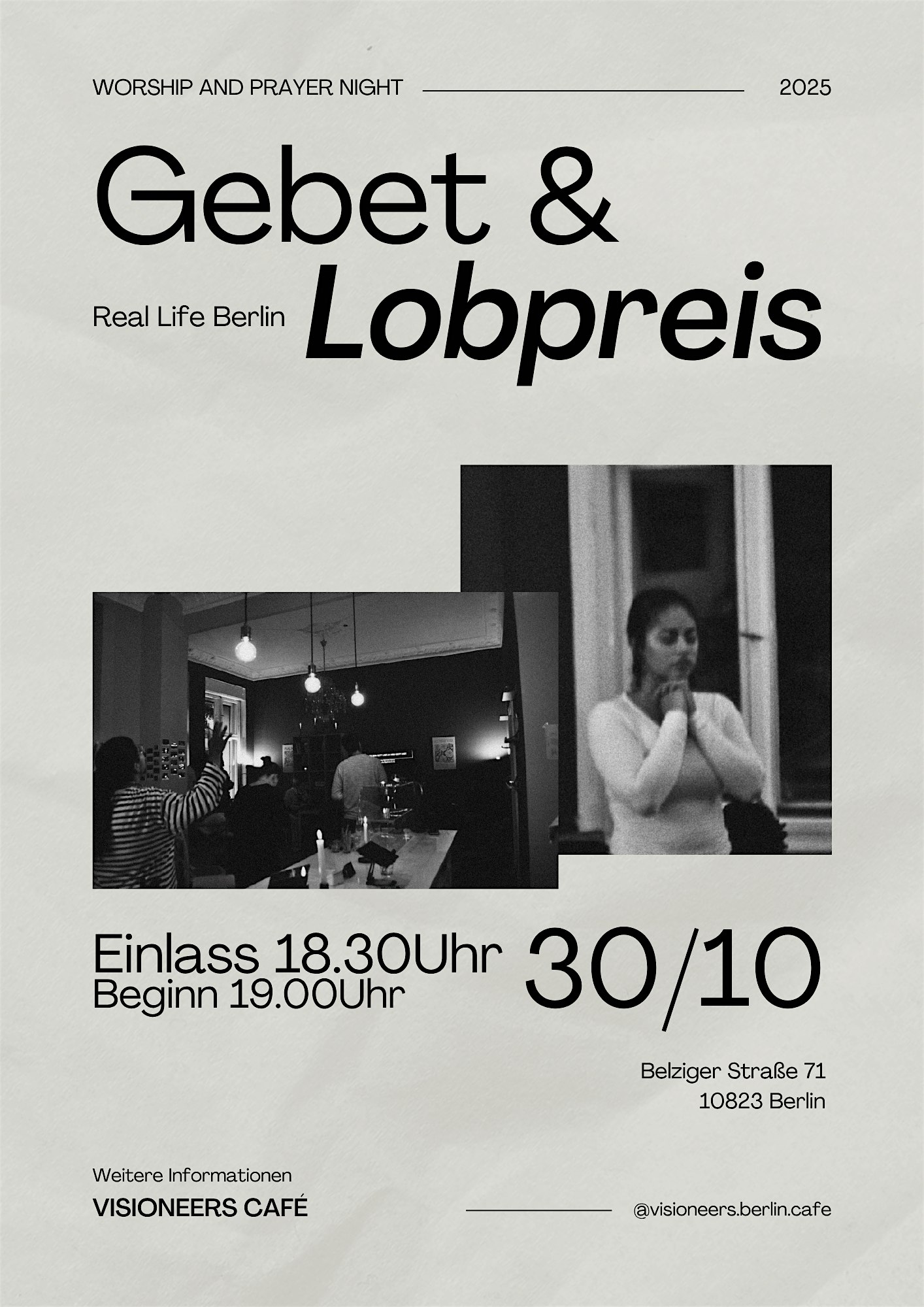 Worship Night im Café
