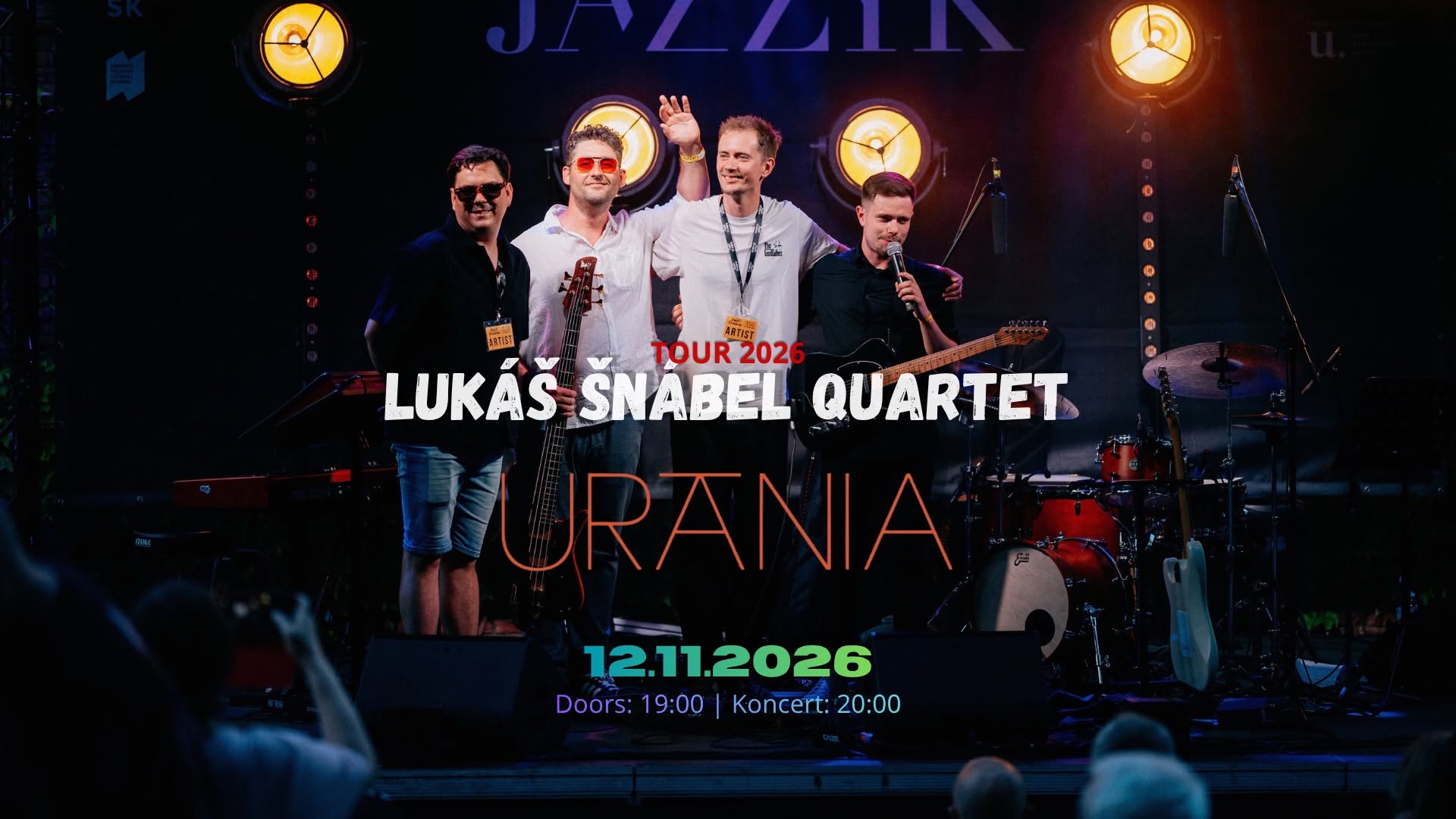 Lukáš Šnábel Quartet v Uránii