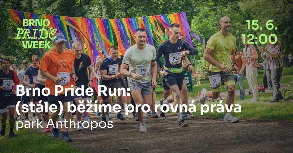 Brno Pride Run: (stále) běžíme pro rovná práva