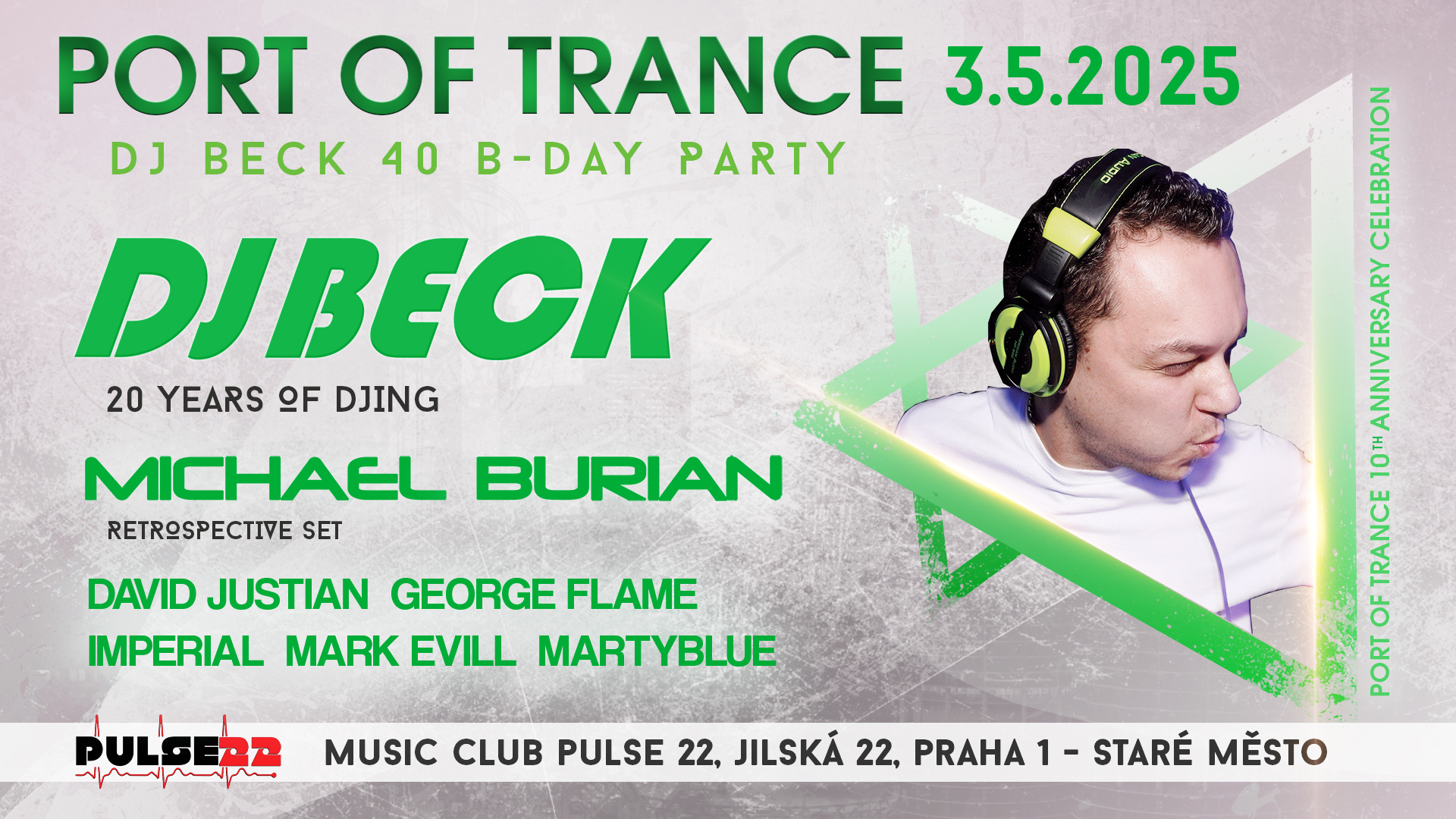 Port Of Trance → DJ Beck 40 B-Day Party