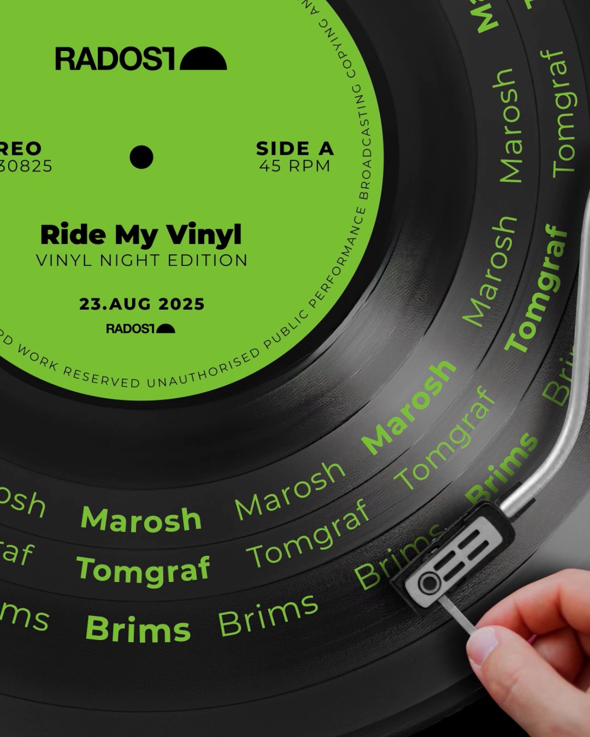 🔥Ride my Vinyl 🔥 Marosh ⛓️‍💥Brims ⛓️‍💥 Tomgraf