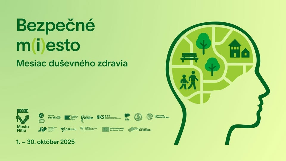 Mesiac duševného zdravia: Bezpečné m(i)esto