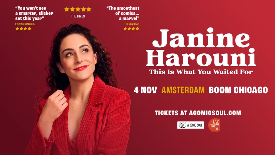 Janine Harouni in Amsterdam