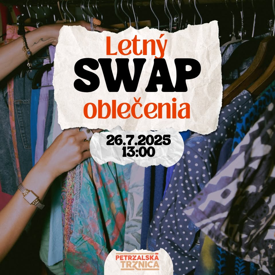 Letný SWAP oblečenia I Petržalská tržnica