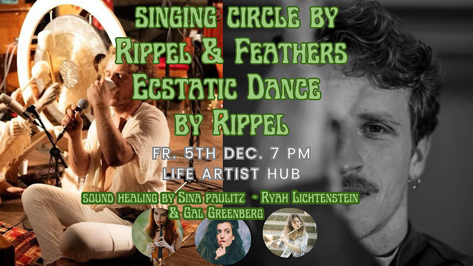 Ecstatic Dance & Singing Concert (Rippel & Feathers)
