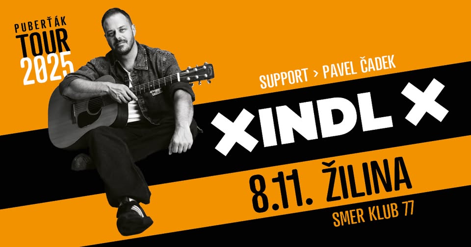 XINDL X – PUBERŤÁK TOUR 2025