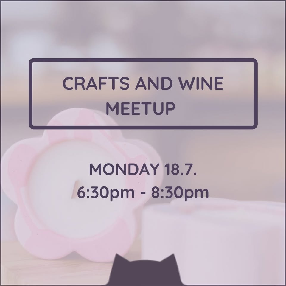 Crafts and Wine Meetup! 🍷🎨