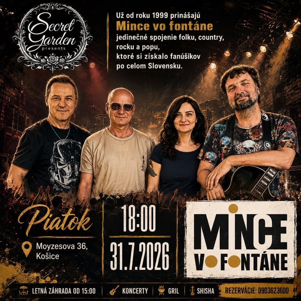Mince vo fontáne - (Rock, Folk, Country, Pop)