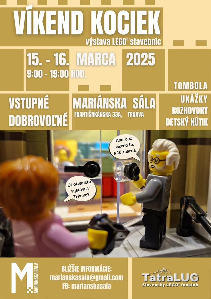 VÍKEND KOCIEK - výstava LEGO(r) stavebníc