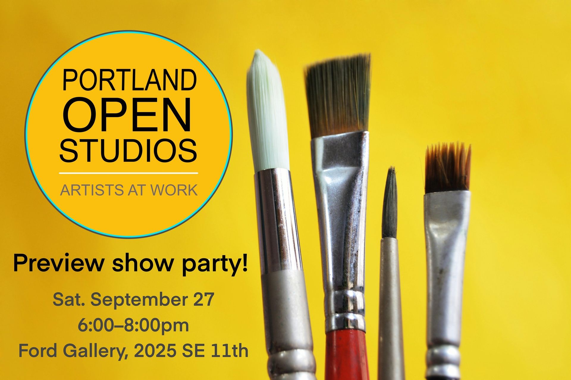 Portland Open Studios Preview Show