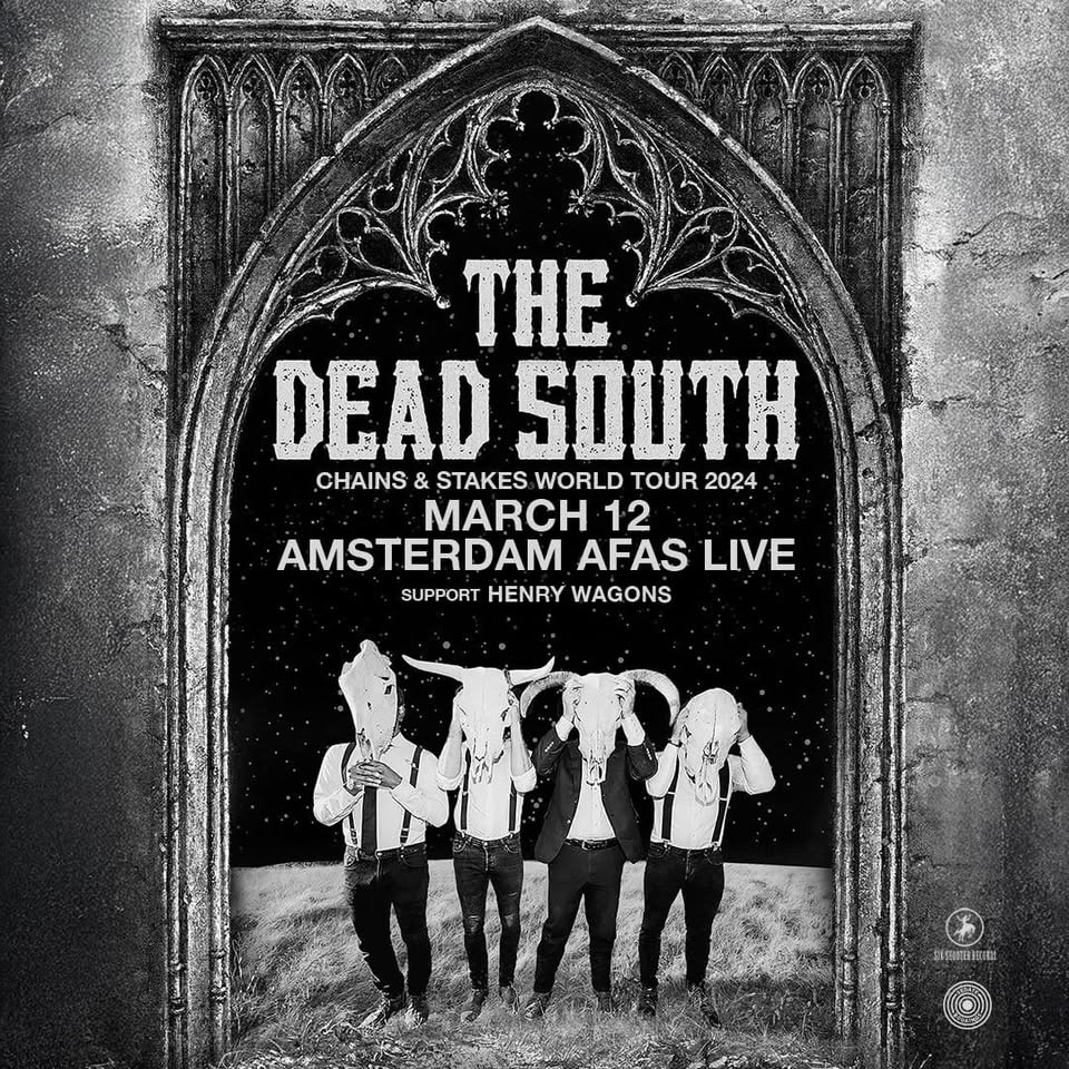 The Dead South - Chains & Stakes World Tour 2025 - March 12 Amsterdam AFAS Live