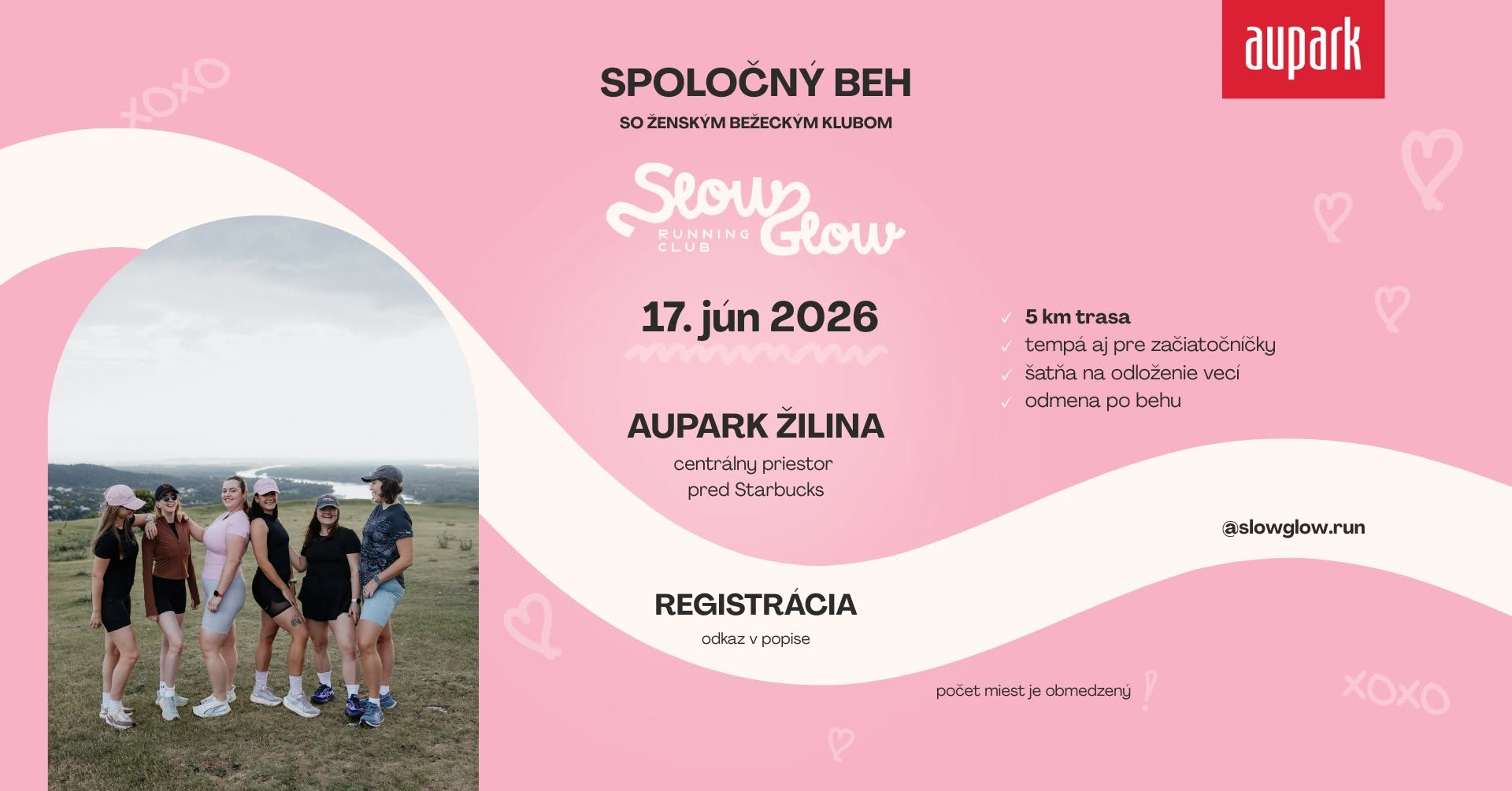 2. spoločný beh so SlowGlow ženským klubom