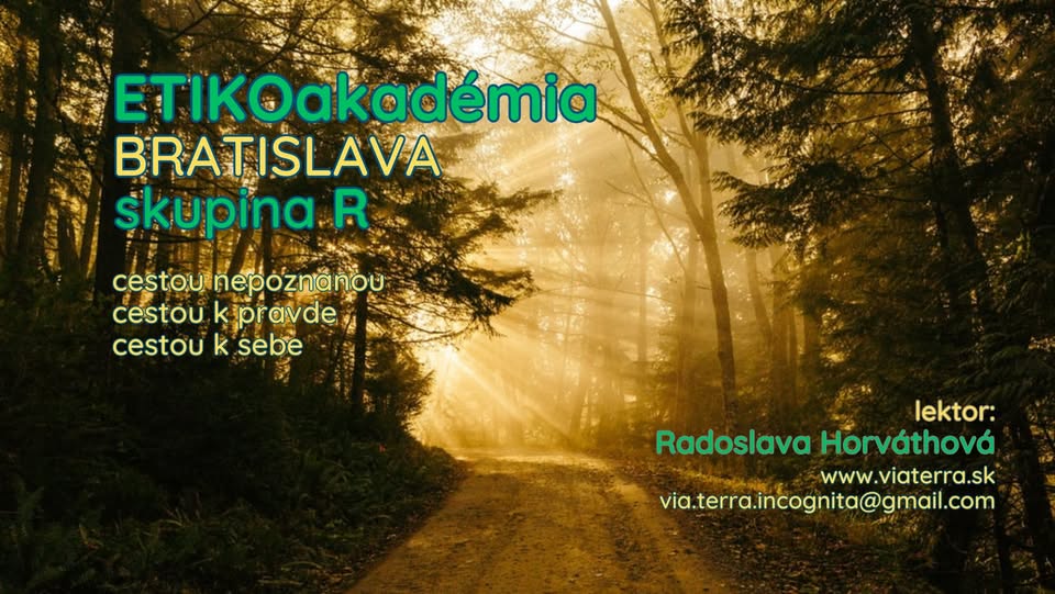 ETIKOakadémia - zážitková škola etikoterapie v BRATISLAVE