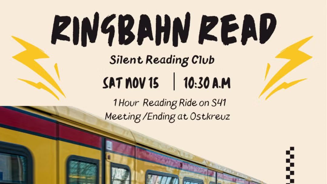 Ringbahn Read: Silent Reading in the S41