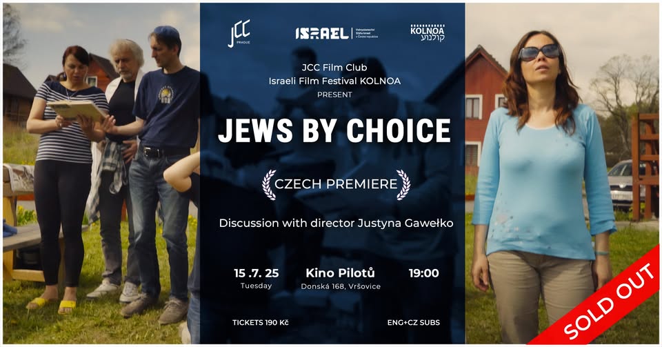 JCC Film Club - JEWS BY CHOICE | Czech premiere | SOLD OUT