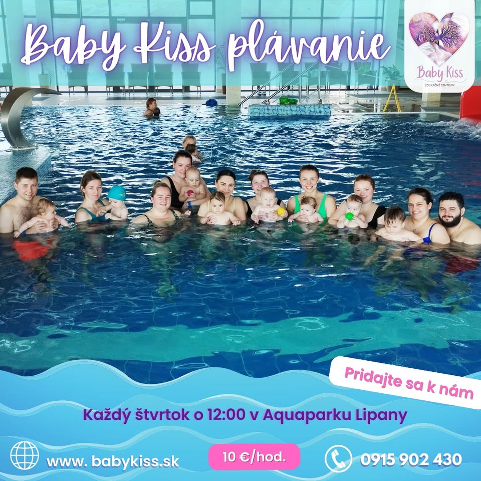 Baby Kiss plávanie
