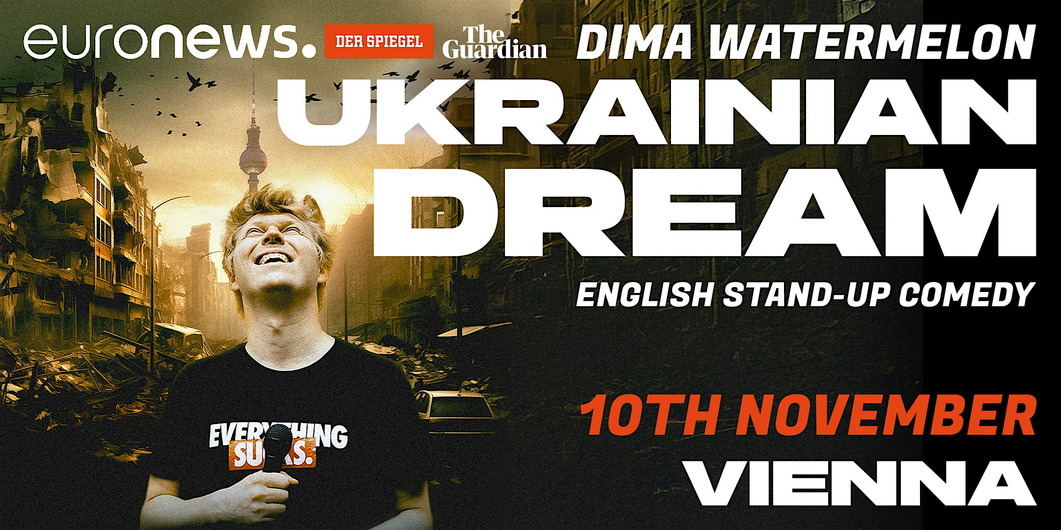 Ukrainian Dream: An Inspirational Stand-Up Comedy Show in Vienna