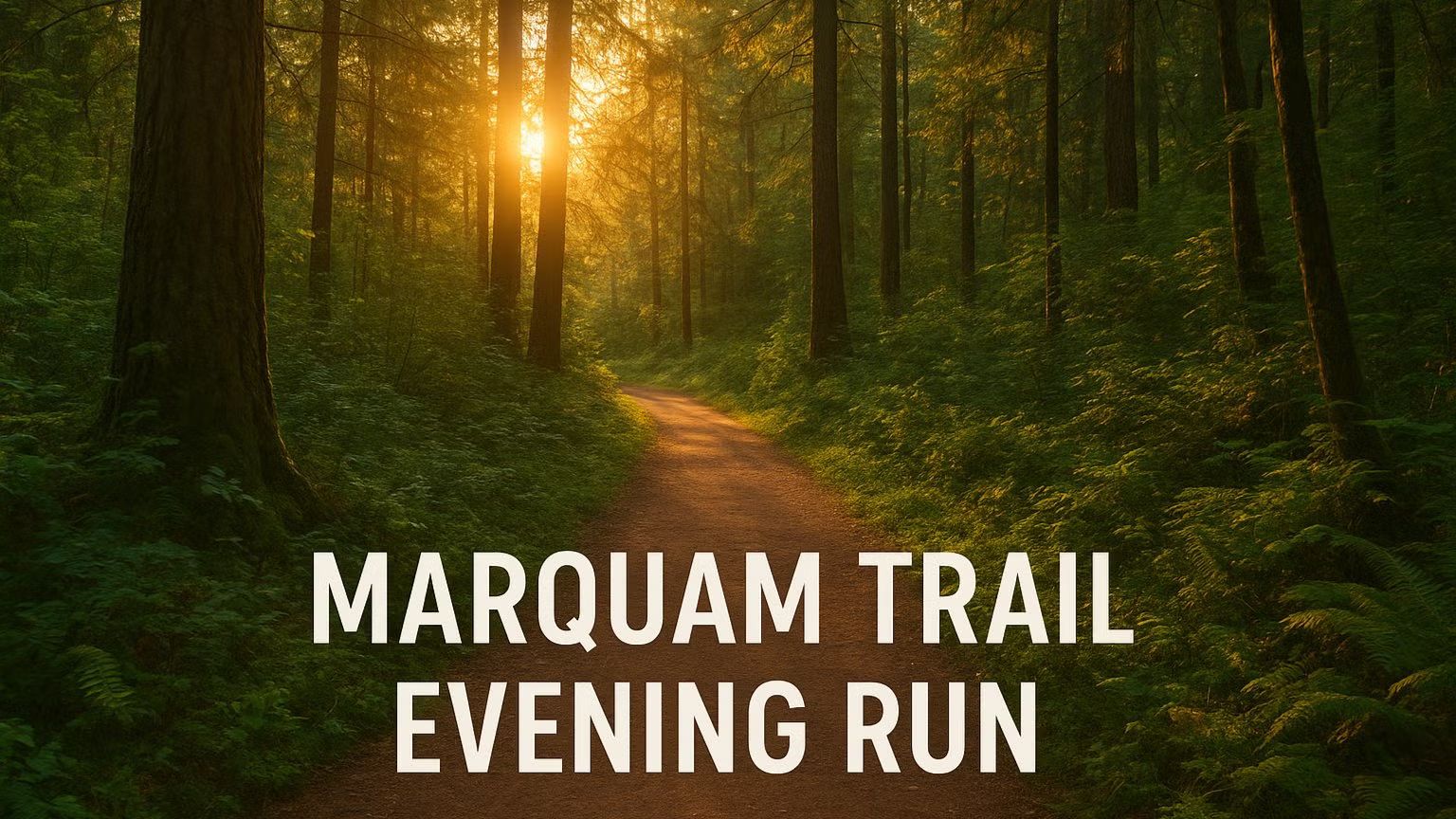 Round 2! Marquam Trail - Evening Run ed.