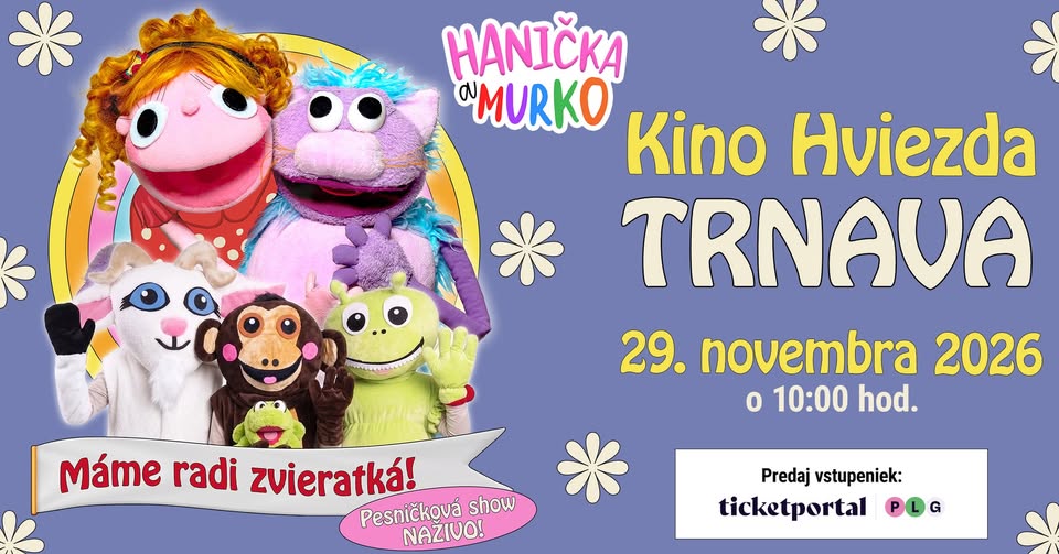 Trnava - Hanička a Murko - Máme radi zvieratká!