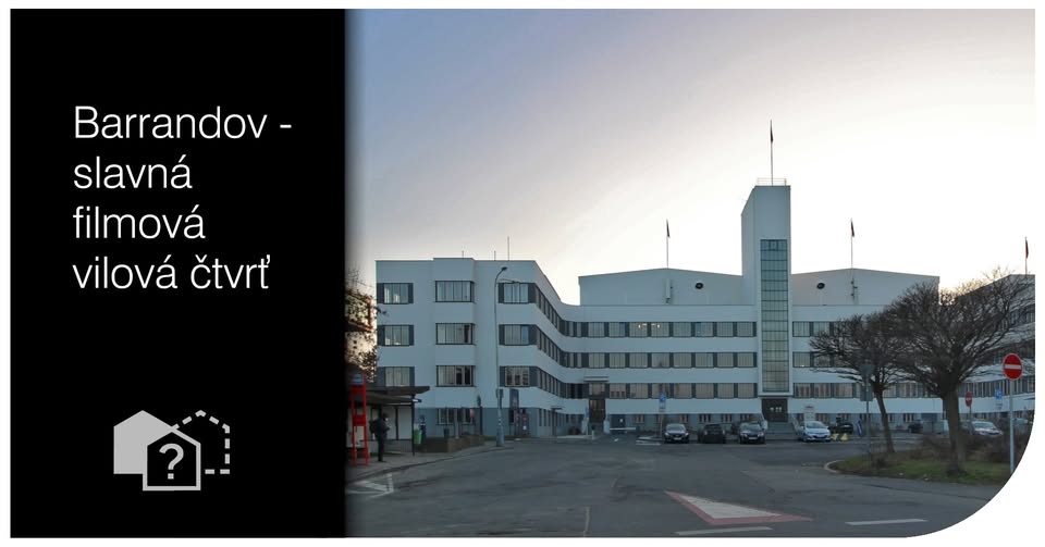 Barrandov - slavná filmová vilová čtvrť