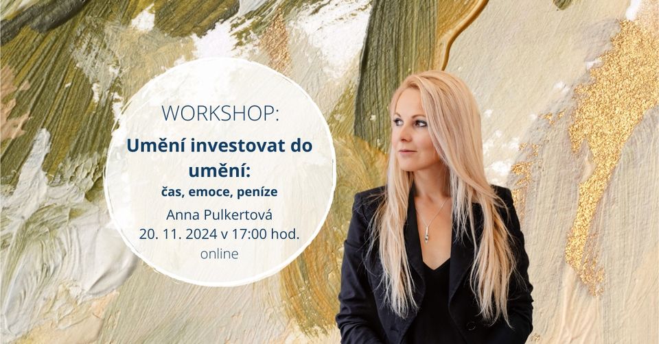 Bezplatný online workshop: Umění investovat do umění