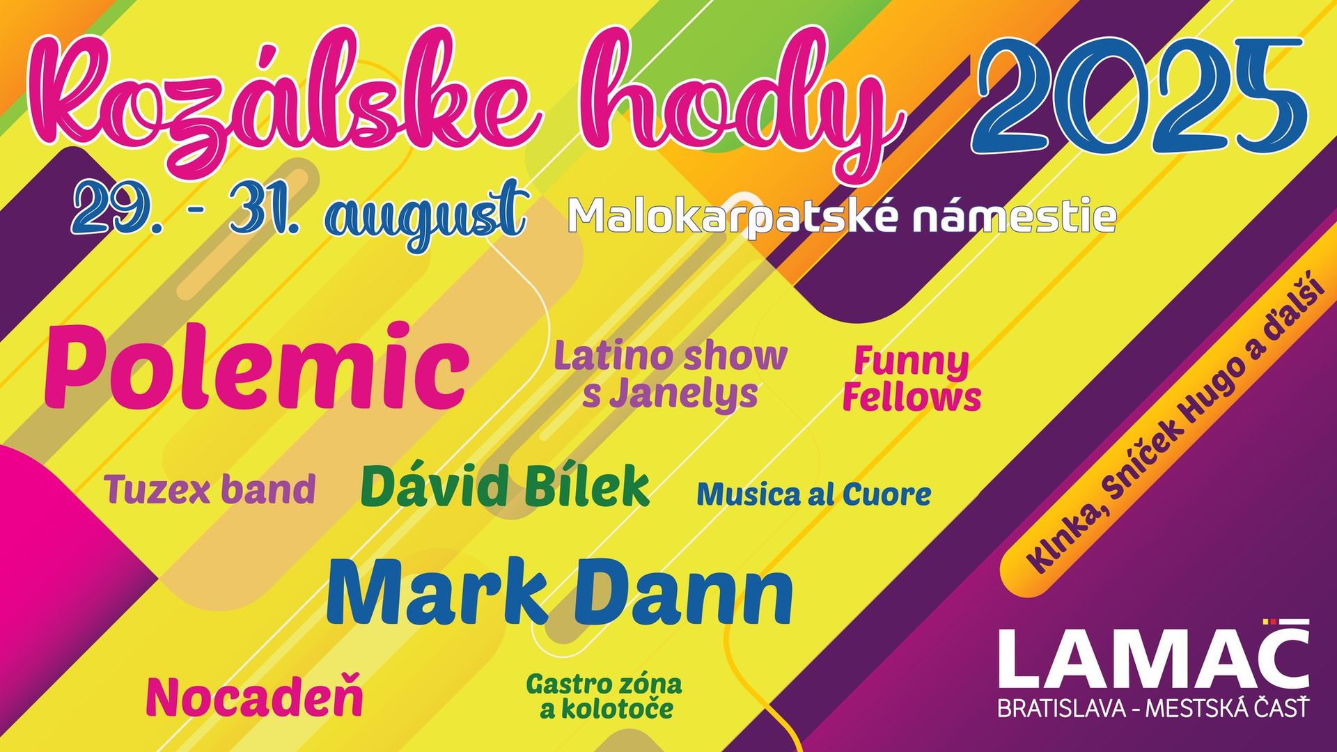Rozálske hody 2025