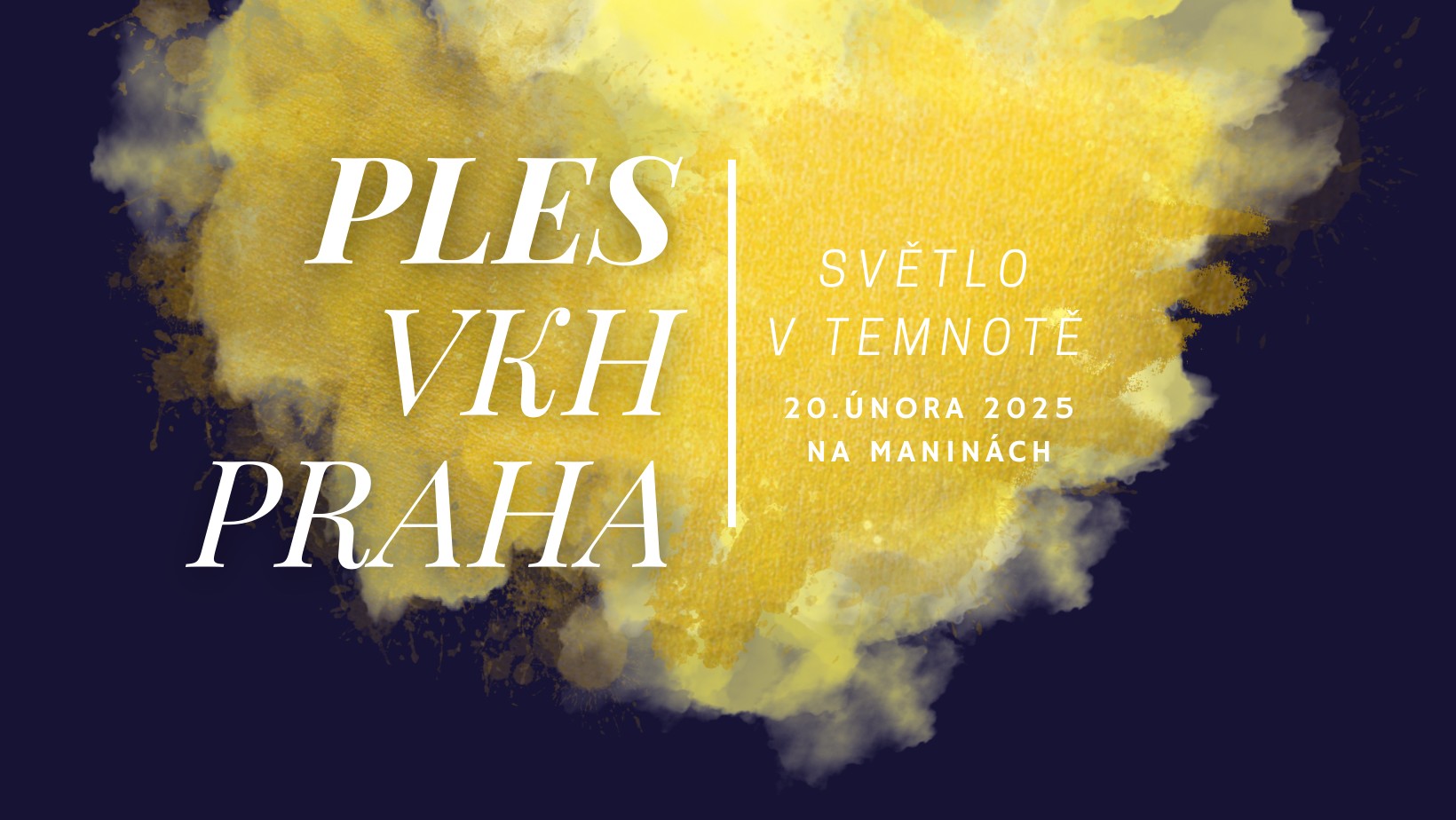 Ples VKH Praha – Světlo v temnotě