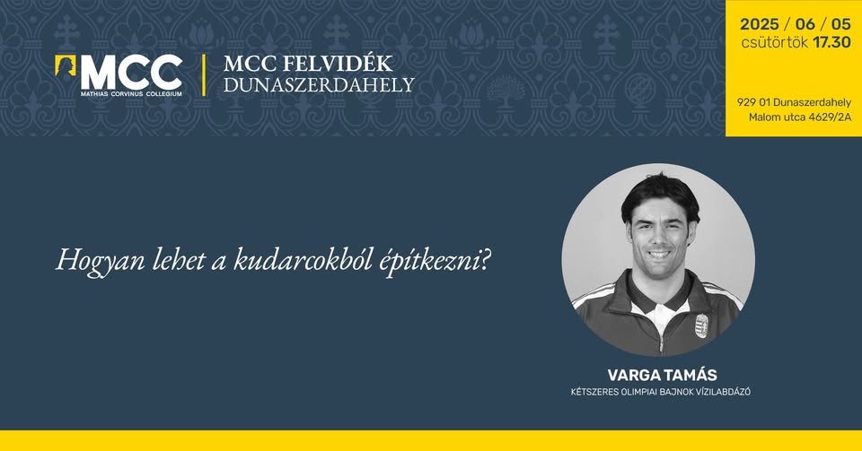 Hogyan építkezz a kudarcaidból? - Az olimpiai bajnok vízilabdázó, Varga Tamás Dunaszerdahelyen
