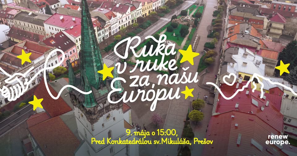 PREŠOV - Ruka v ruke za našu Európu
