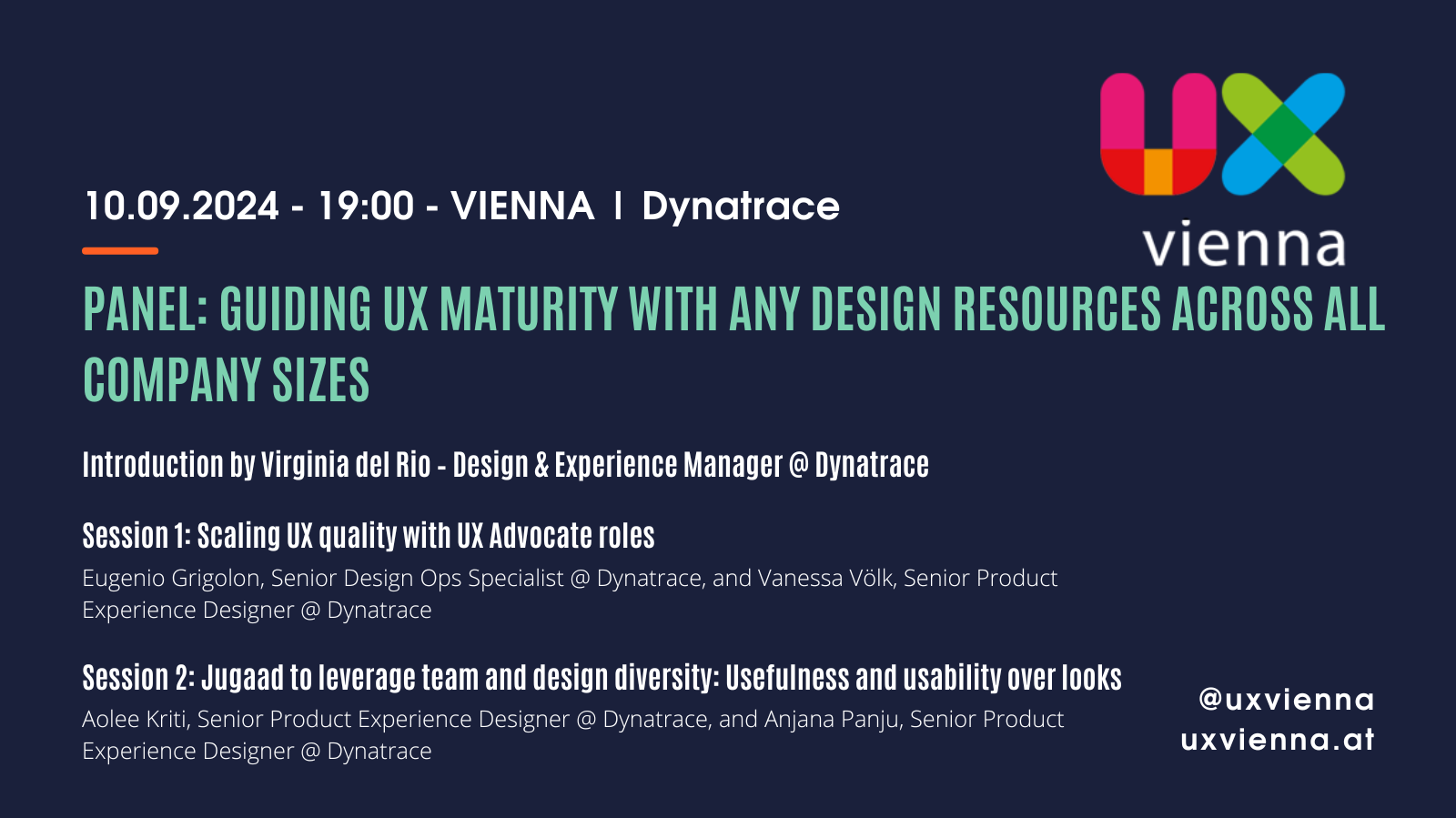 UX Vienna Meetup: Guiding UX Maturity