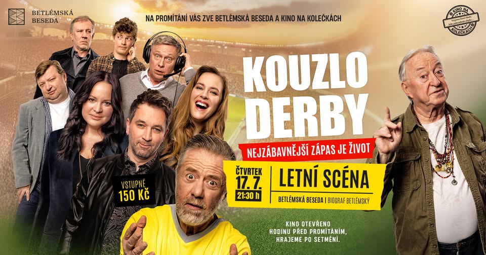 Kouzlo derby - premiéra| Biograf betlémský
