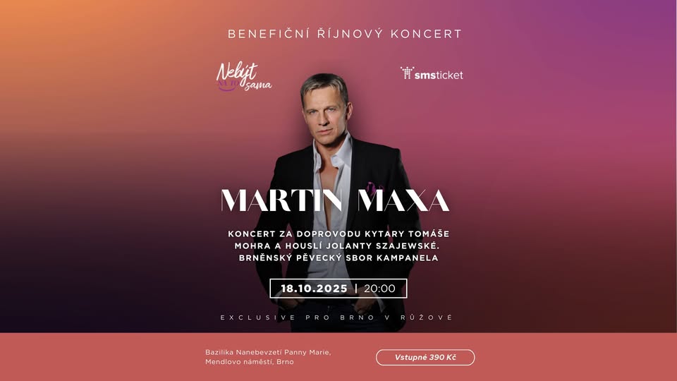 Benefiční koncert pro Viktorku a na podporu onkologických pacientů