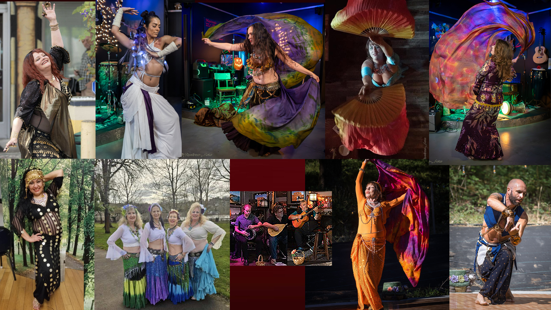 MARINOS BELLY DANCE HALLOWEEN SHOW WITH MUSICIANS
