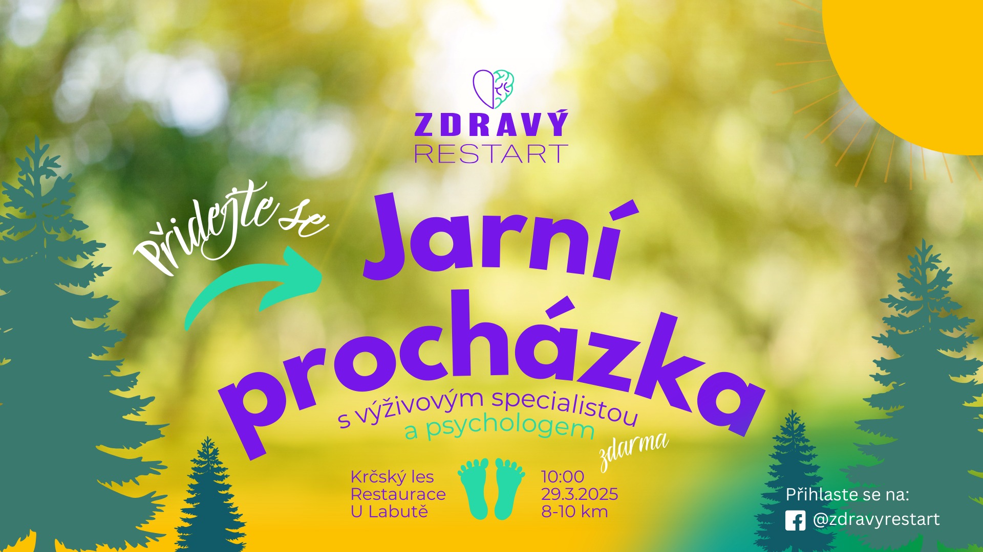 Jarní procházka - Nastal čas cítit se skvěle ve vlastním těle!