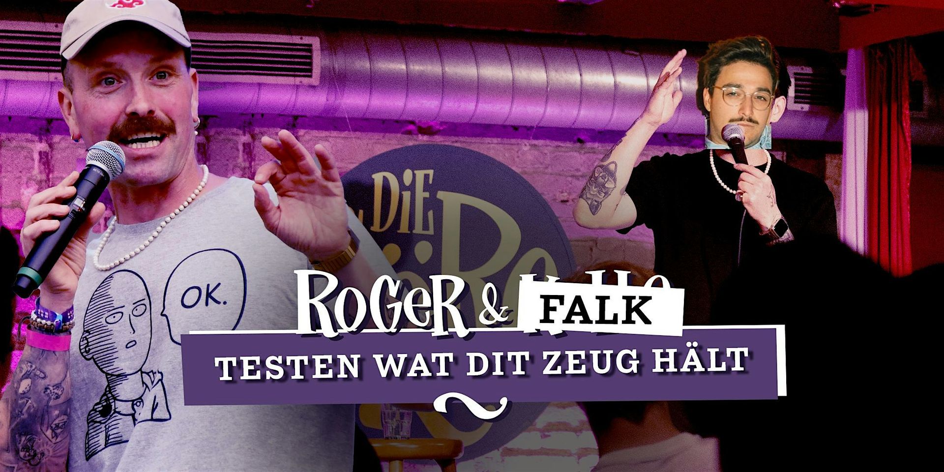 Roger & Falk testen wat dit Zeug hält – Stand-Up Comedy