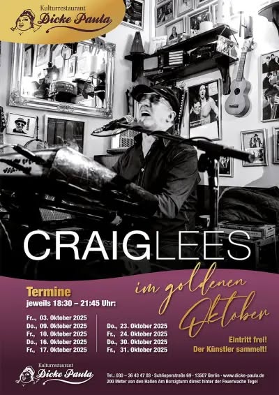 Craig Lees – Premier Piano Entertainer from Berlin