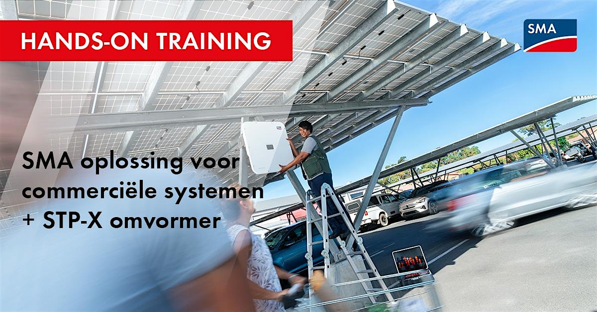 SMA oplossingen voor commerciële systemen + hands-on STP-X omvormer