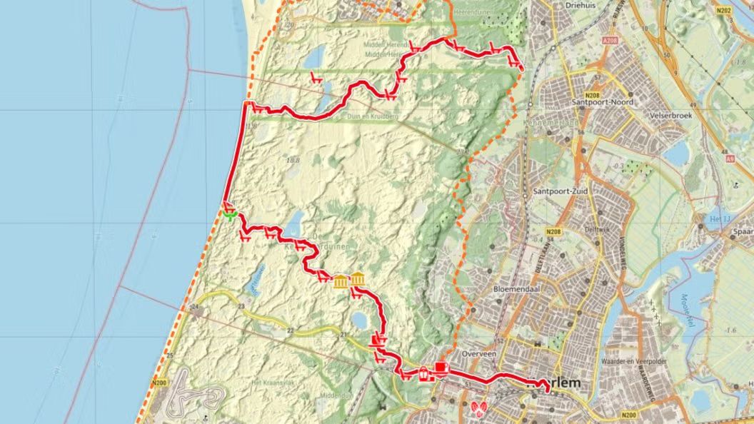 Dutch Coast Path - Haarlem to IJmuiden (18 km)
