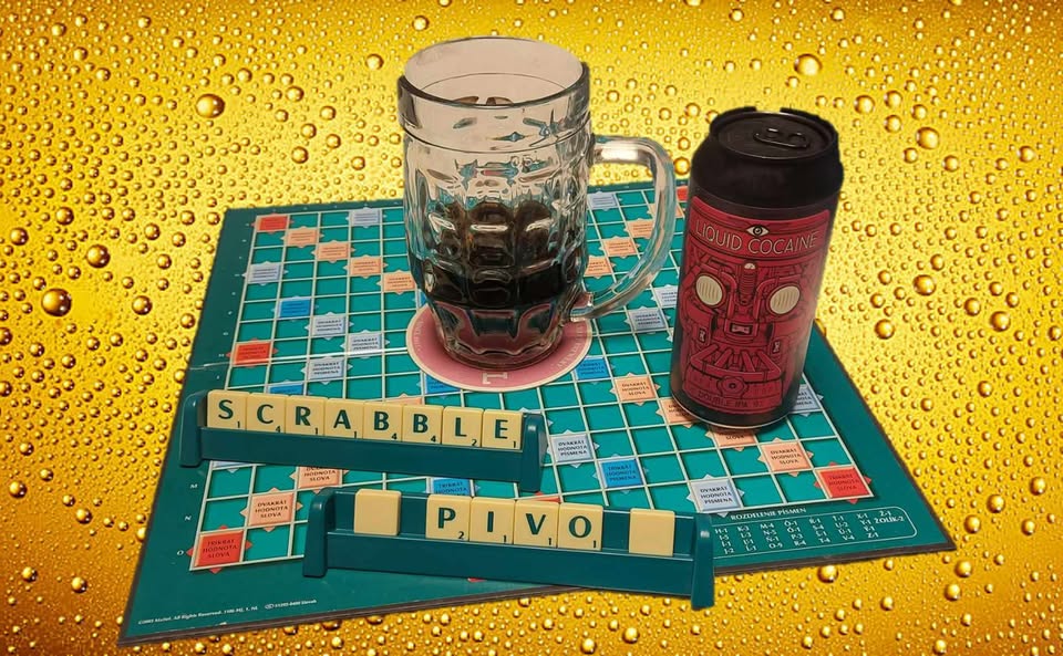 Scrabble Pivo #9 v Amélii