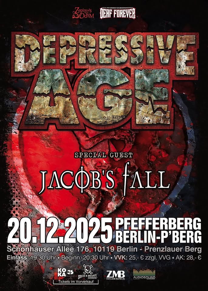Depressive Age // Jacob‘s Fall // Berlin