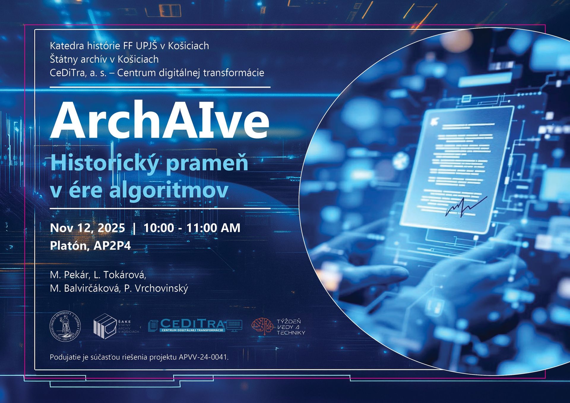ArchAIve - historický prameň v ére algoritmov